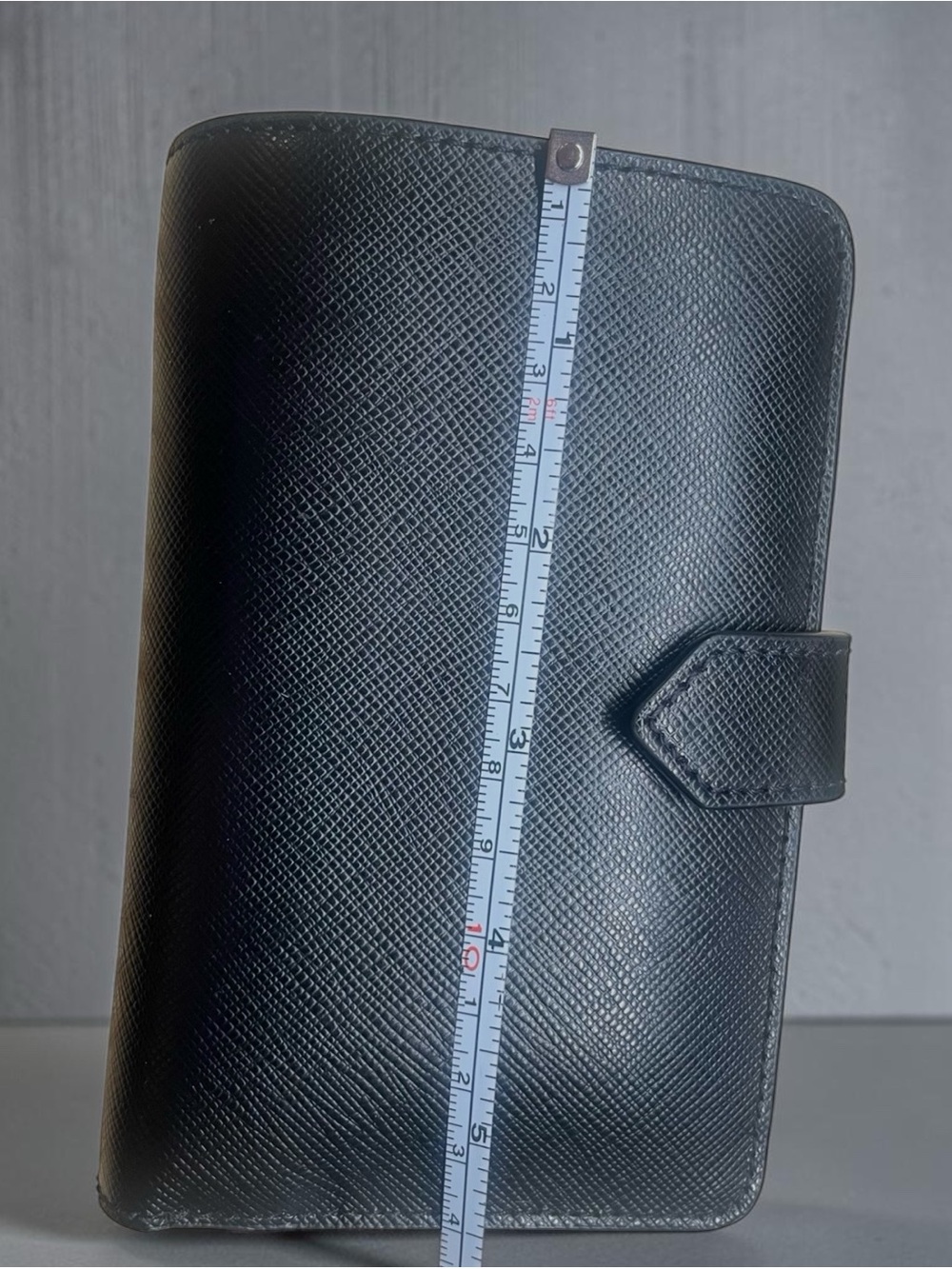 Kate Spade Black Textured Black Saffiano Leather Wallet Organizer - Picture 4 of 6